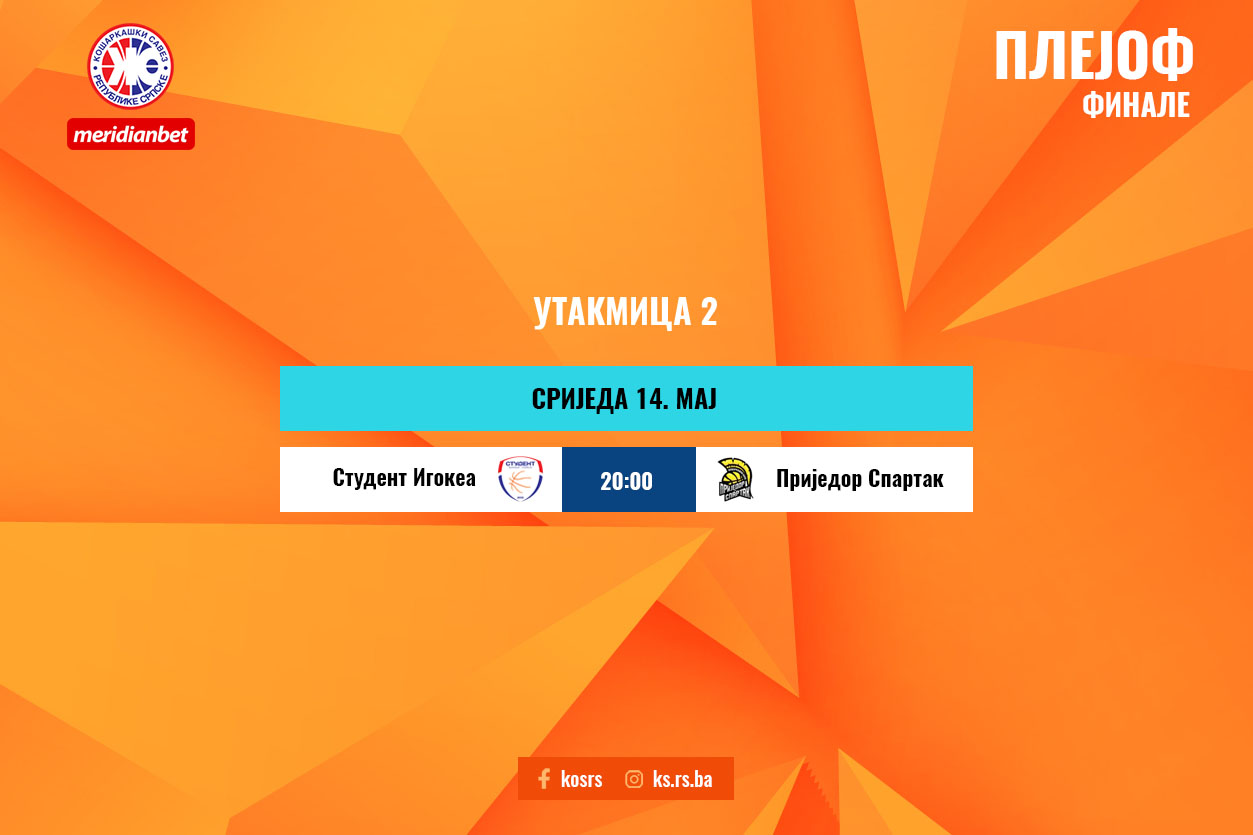 Плејоф: Студент Игокеа дочекује Приједор у Лакташима